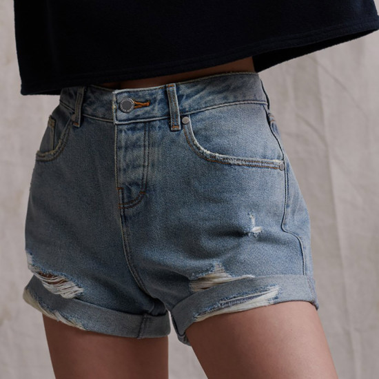 Superdry Γυναικείο denim σορτς